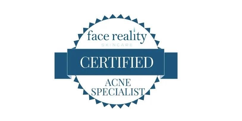 Certification Face Reality Acne Specialist
